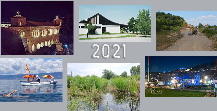 Настаните кои ја одбележаа 2021 се поместени во Годишната ревија на OhrridNews