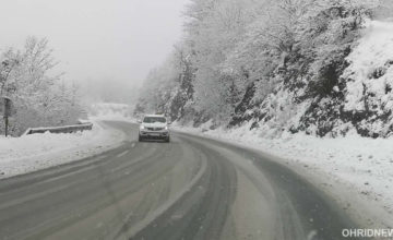 ЦУК: Тешко проодни повеќе патни правци, меѓу кои и Кичево – Охрид