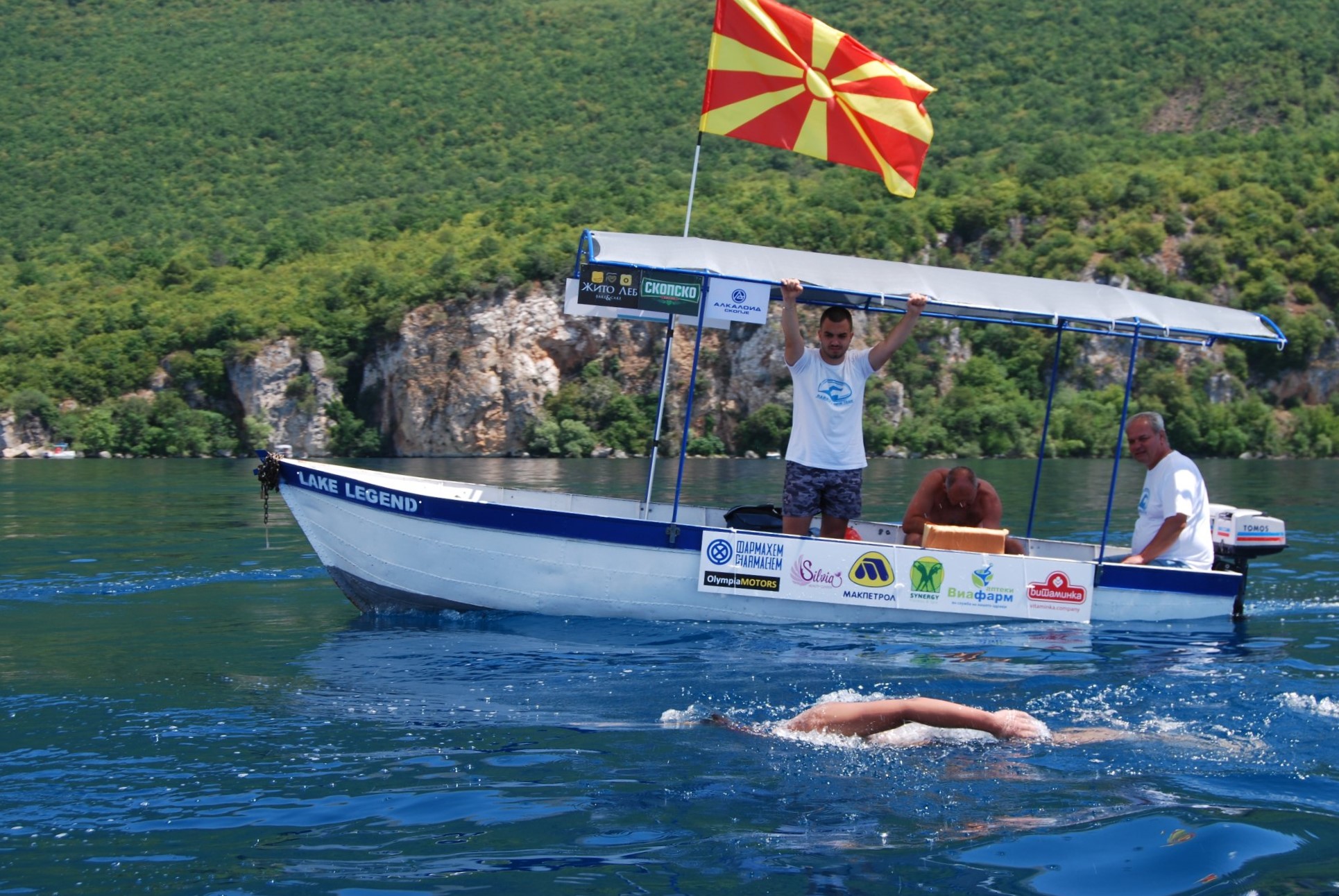 Марко утре плива од Заум до Охрид за осми подвиг од поставените десет .