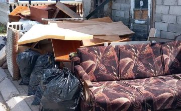 Акција за подигнување на кабаст и зелен отпад од УЗ.8 Билјанини Извори во петок
