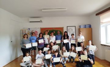 ООУ „Ванчо Николески“ успешно ја заврши втората образовна мобилност од Еразмус+ проектот „Нашите приказни се наши мостови“