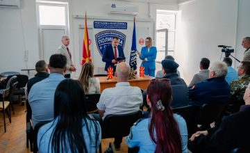 Одбележан Денот на полицијата: Безбедносната состојба на подрачјето на СВР Охрид стабилна, во континуитет се преземаат мерки