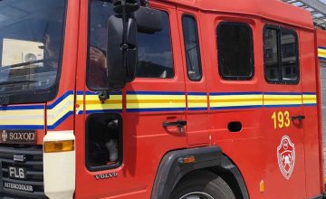 Пожар на патничко возило на ул.„Карпош Војвода“