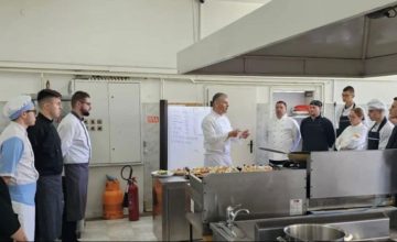 Зелена гастрономија во Охрид: Ученици и студенти готвеа заедно за одржлива иднина (видео)