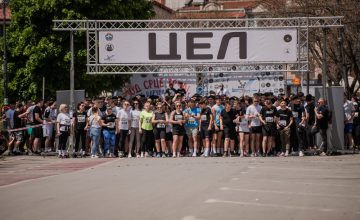 Фото: Охриѓани ја покажаа уште еднаш хуманоста на дело, голем одзив на трката „Од срце трчај со срце дарувај за Кочани“