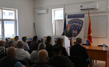 Одбележан Денот на македонската полиција