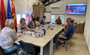 Aмбасадорот Рокас при посетата на ПСС Охрид изрази подготвеност за поддршка на процесот на институционално интегрирање на НСПС во државните структури