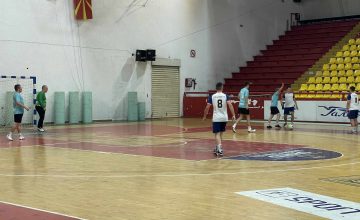 Екипите на АСП ПАК и Гранит X во финале на турнирот во футсал „Ohrid FREED 2025“