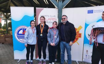 6 медали за веслачите на „Горица Ремо“ на Државното првенство во ергометар!