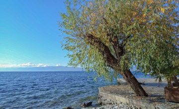 Водостојот на Охридско Езеро десет сантиметри над просекот за декември