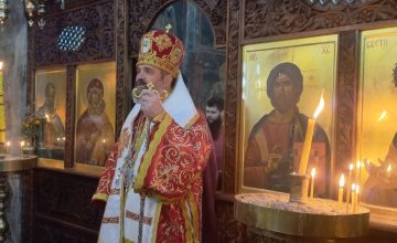 Богослужба во Канео по повод празникот Св. Јован