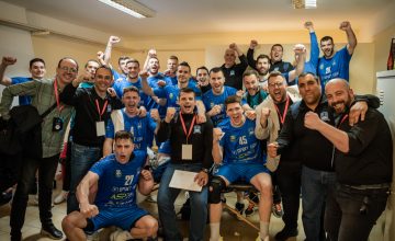 Фото галерија од историскиот триумф на ГРК Охрид во Атина