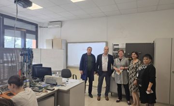 Германската амбасадорка Дрекслер во посета на ОЕМУЦ „Св. Наум Охридски“