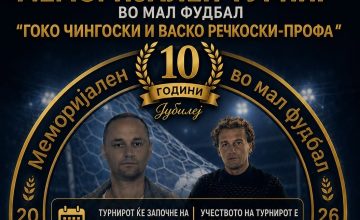 10-ти Меморијален турнир во мал фудбал „Ѓоко Чингоски и Васко Речкоски – Профа“